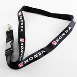 Honda Black Keychain Lnayard