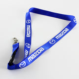 Mazda Blue Keychain Lanyard