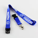 Mazda Blue Keychain Lanyard
