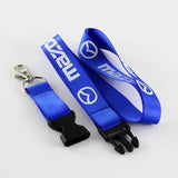 Mazda Blue Keychain Lanyard