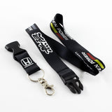 Mugen Black Keychain Lanyard