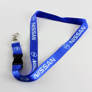 Nissan Blue Keychain Lanyard