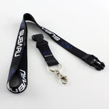 Black SUBARU WRX STI BRZ Impreza Forester Crosstrek Legacy Outback JDM Keychain Phone Neck Strap Lanyard