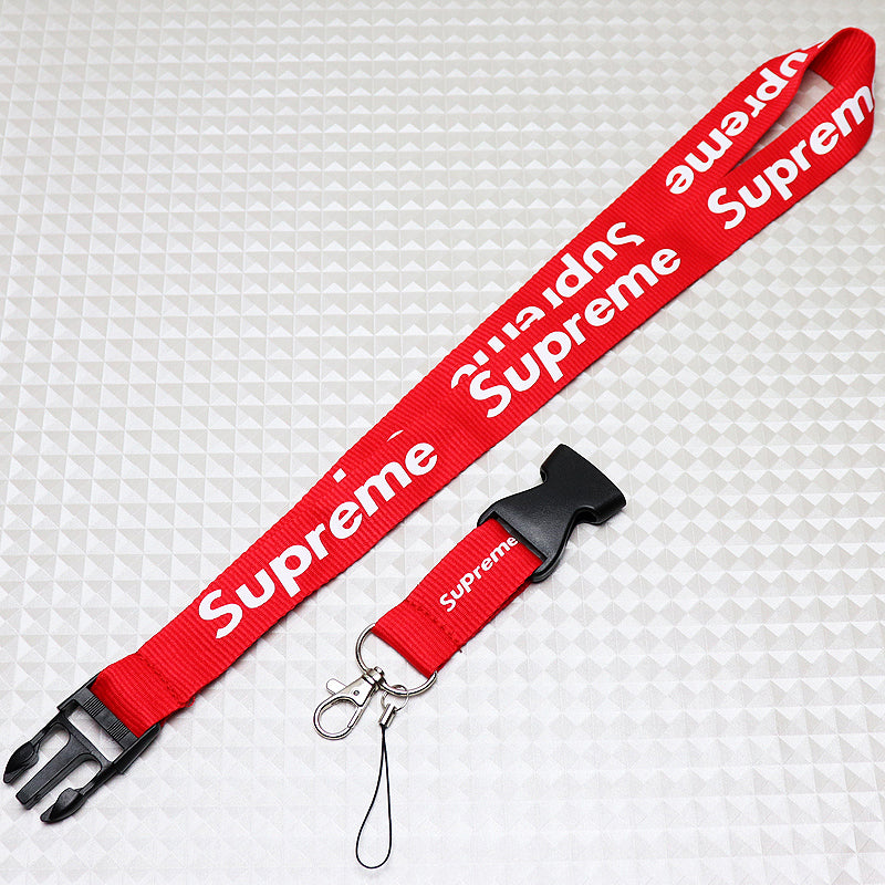 Supreme Lanyard Keychain Bottle Opener ID Holder Hanger Box Logo Key Chain  14SS