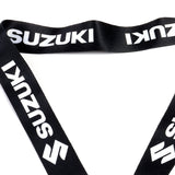 SUZUKI Racing Set of Biker Keychain Lanyard Motorcycle Strap Tag with GSX Backpack Metal Hook Key Ring