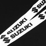 SUZUKI Racing Set of Biker White Keychain Lanyard Motorcycle Strap Tag with GSX Backpack Metal Hook Key Ring