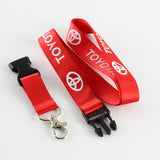 Toyota Red Keychain Lanyard
