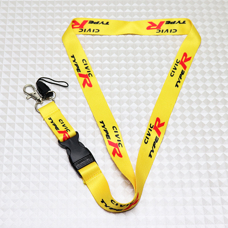 Honda Civic Type R Yellow Keychain Lanyard – MAKOTO_JDM