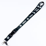 Black/Blue Set of YAMAHA Racing Biker Keychain Lanyard Motorcycle Key chain Strap Tag