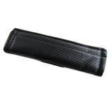 Audi S Line Black Carbon Fiber Look Seat Belt Cover X2