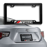 ABS License Plate JDM TRD SPORT Frame for Toyota Tundra Supra MR2 tC with Emblem