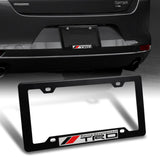 2pcs ABS License Plate JDM TRD SPORT Frame for Toyota Tundra Supra MR2 tC with Emblem