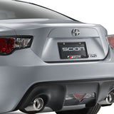 Toyota TRD Carbon Fiber Look ABS License Plate Frame with Emblem