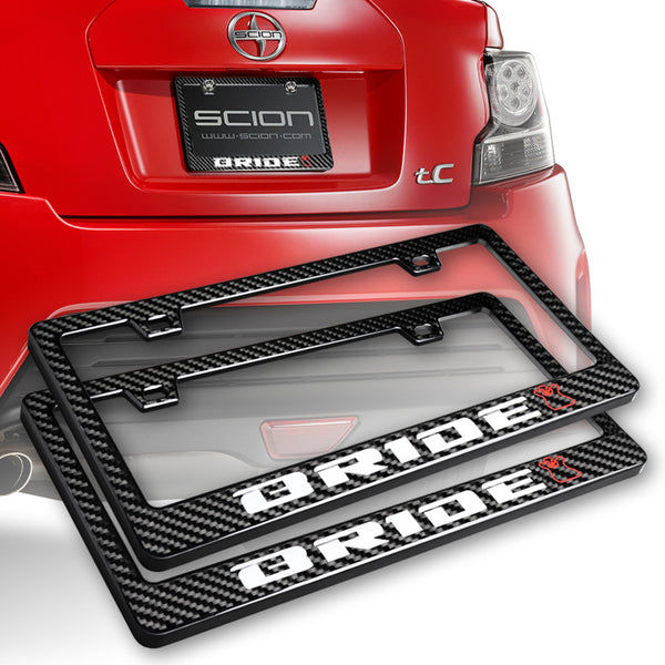Mitsubishi Evo X JDM Style Front number plate bracket - Carbon UK