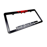 Toyota TRD Black ABS License Plate Frame with Caps