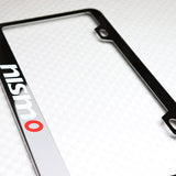 Nissan Nismo Chrome Stainless Steel License Plate Frame with Caps