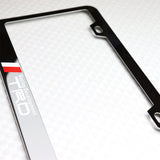 Toyota TRD Chrome Stainless Steel License Plate Frame with Caps & Bolts