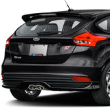 Ford Racing 2 pcs Carbon Fiber Look High Quality ABS License Plate Frames with Caps Bolt Screw Set New