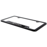 Lexus Stainless Steel 2pcs Black License Plate Frame with Caps Bolt Brand New SET