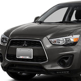 MITSUBISHI Stainless Steel 2pcs License Plate Frame with Caps Bolt Brand New SET