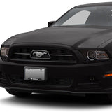 Ford Mustang SET Stainless Steel License Plate Black Frame 2pcs with Caps Bolt New