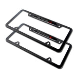 2pcs Brand New MERCEDES-BENZ 2018 2019 Black METAL license plate frame Stainless