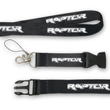 AuTomotive Gold Car Logo Neck Strap Cellphone Lanyard Keyring Key Chain for Ford Raptor