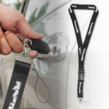 AuTomotive Gold Car Logo Neck Strap Cellphone Lanyard Keyring Key Chain for Ford Raptor