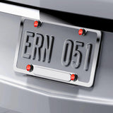 Honda 4PCS Car License Plate Frame Screw Bolt Cap Cover Fit For All Models New