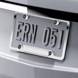 Transformers AUTOBOTS metal car license plate frame screw bolt cap cover Chrome