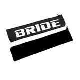 BRIDE New Soft Fabric Seat Belt Cover Shoulder Pads Fabric Racing Seat Material 1-PAIR