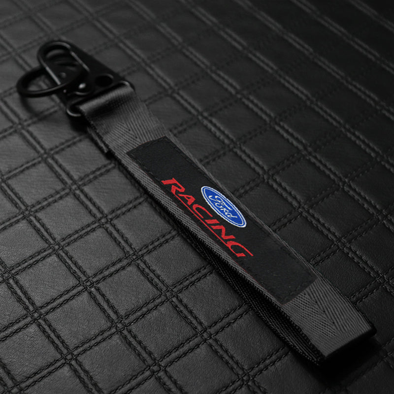 Ford Performance Keychain Ford Racing Black keychain with Metal Key Ring – MAKOTO_JDM