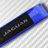 Universal Keychain Metal Key Ring Hook Nylon Strap Lanyard for JAGUAR Brand New