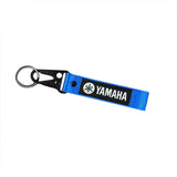 New For YAMAHA Bike Backpack Keychain Metal Key Ring Hook Nylon Strap Lanyard