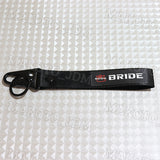 NEW BRIDE RACING BACKPACK GREEN STRAPS GRADATION CROSSBODY SHOULDER BAG W/ BLACK KEYTAG