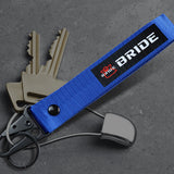 Bride Blue Keycahin with Metal Key Ring