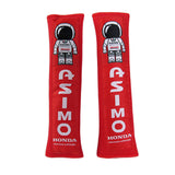Honda ASIMO Red Seat Belt Cover X2