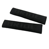 Bride Set of Black Gradation Car Cushion, Seat Pillow & Seat Belt Cover x2