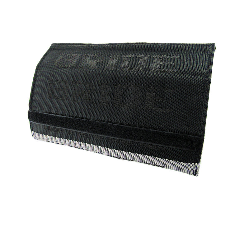 2x Black JDM ILLEST Style Seat Belt Shoulder Pads – Embroidered, Soft Cotton (Universal Fit For Honda)
