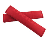 Bride Set of Red Seat Pillow & Seat Belt Cover x2