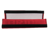 Bride Set of Red Seat Pillow & Seat Belt Cover x2