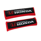 Honda Accord Civic Red Seat Belt Cover X2