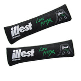 Illest Bride Black Seat Belt Cover X2