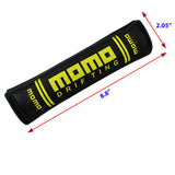 MOMO Racing Black Seat Belt Cover X2