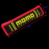 MOMO Racing Red Seat Belt Cover X2