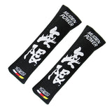 Mugen Black Seat Belt Cover X2