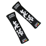 Mugen Black Seat Belt Cover X2