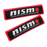 NISMO Red Seat Belt Cover X2