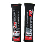 Honda Civic Type R Black Seat Belt Cover X2