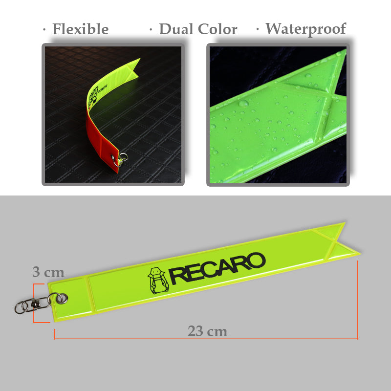 RECARO Reflective Strip Keychain – MAKOTO_JDM